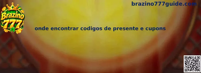 Onde encontrar códigos de presente e cupons