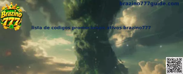 Lista de Códigos Promocionais Ativos Brazino777