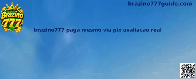 Avaliação real Brazino777 Pix