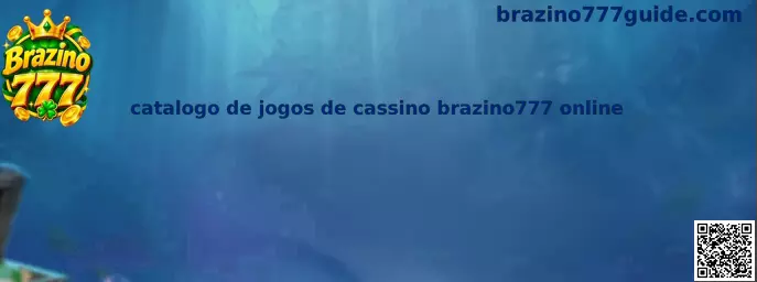 Catálogo de jogos de cassino