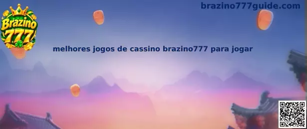 Melhores jogos de cassino